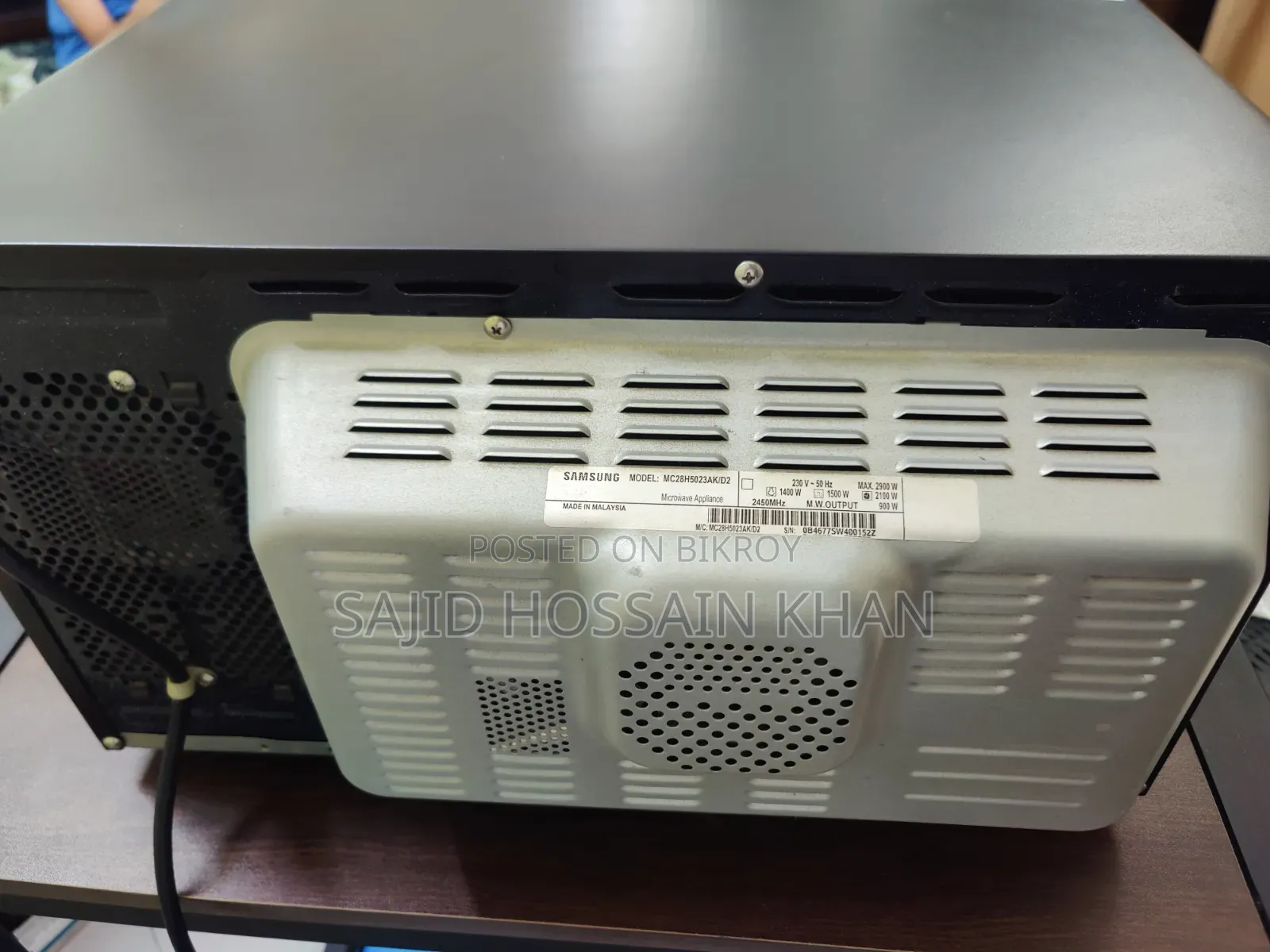 SAMSUNG Microwave Appliance (Convection / Grill)