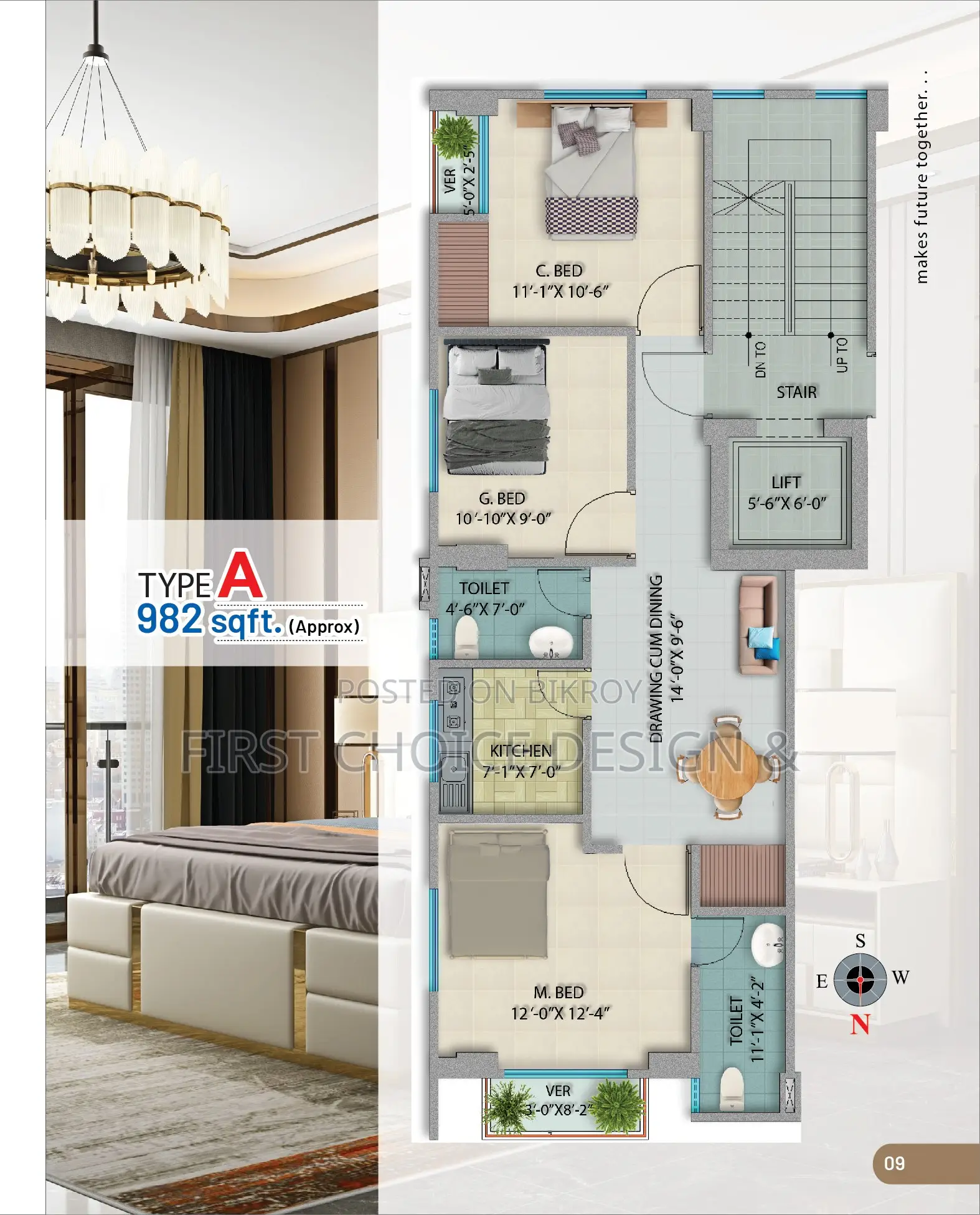 Furnished 2-Bedroom Apartment in First Choice Sk, Mohammadpur for Sale