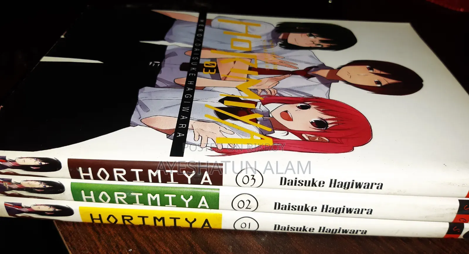 Horimiya Manga Set (Vol 1-3)