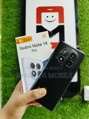 শাওমি রেডমি নোট ১৪ প্রো ২৫৬ জিবি কালো