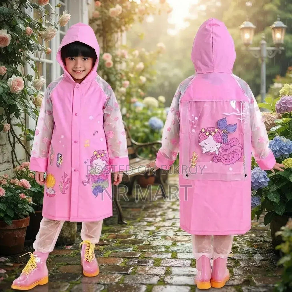 Premium China Kids Raincoat – with Bag Space