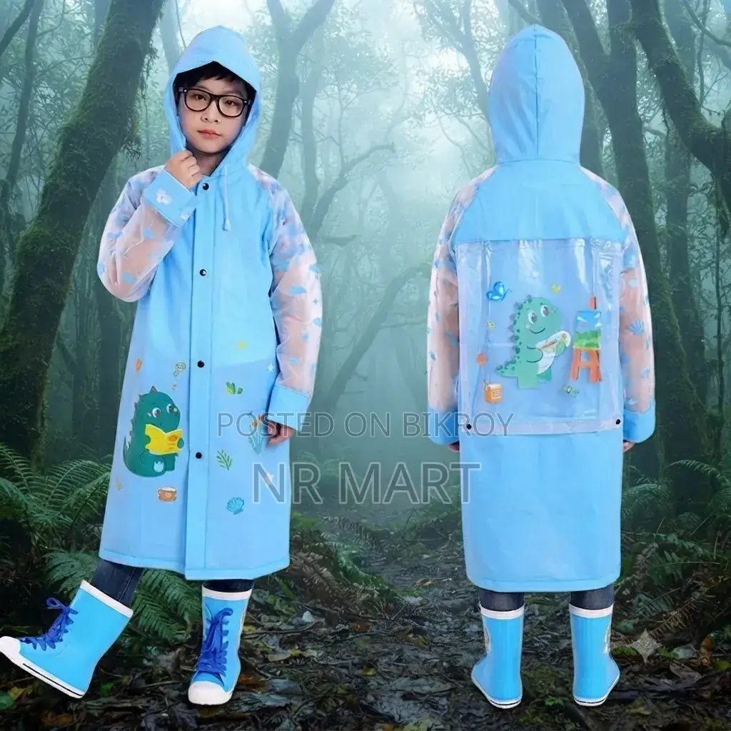 Premium China Kids Raincoat – with Bag Space