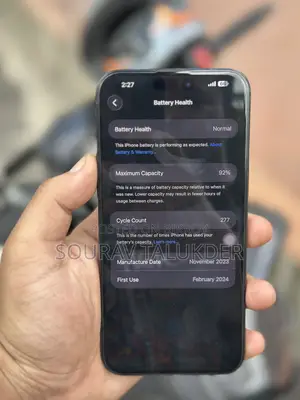 অ্যাপল আইফোন ১৫ প্রো ম্যাক্স ২৫৬ জিবি নীল