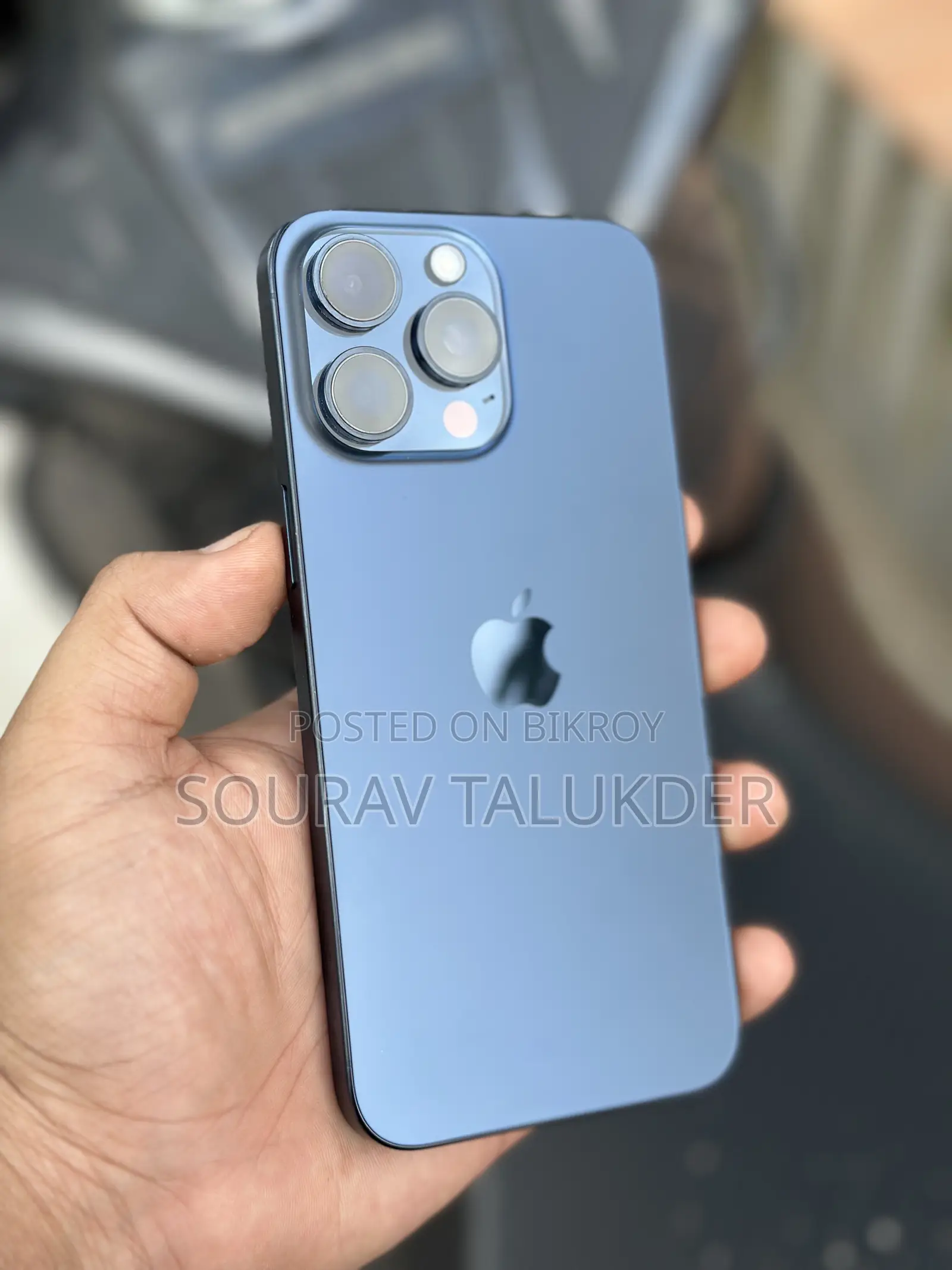 অ্যাপল আইফোন ১৫ প্রো ম্যাক্স ২৫৬ জিবি নীল