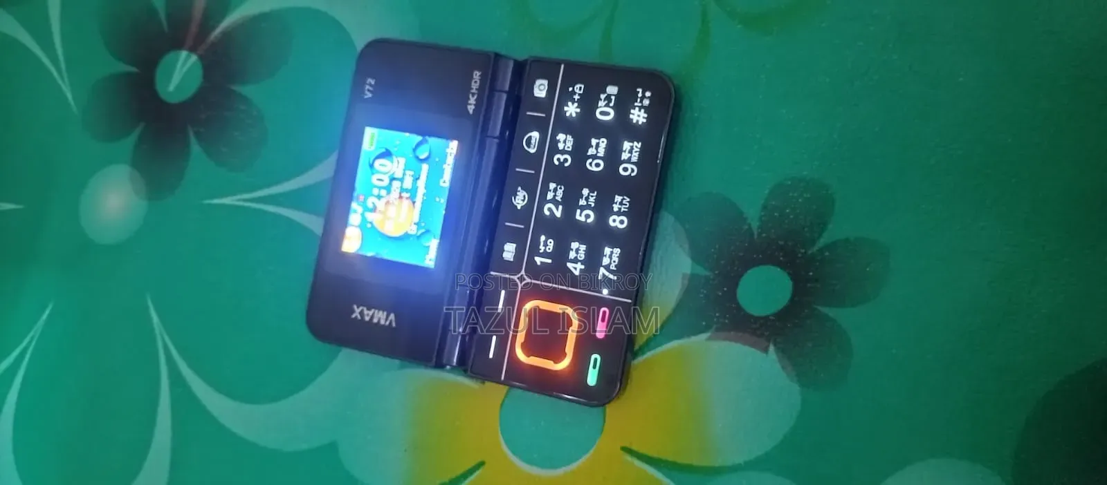 Vmax Flip Button Mobile