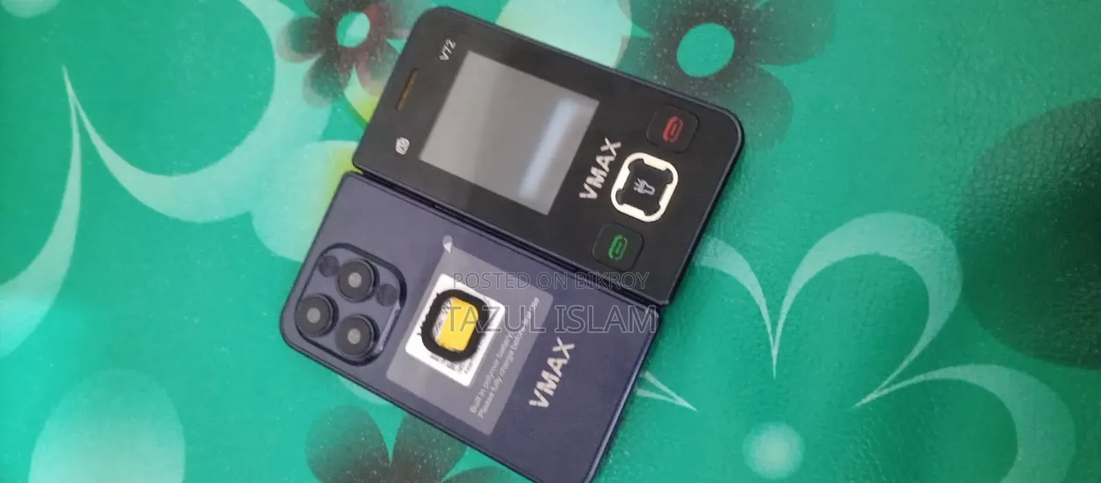 Vmax Flip Button Mobile