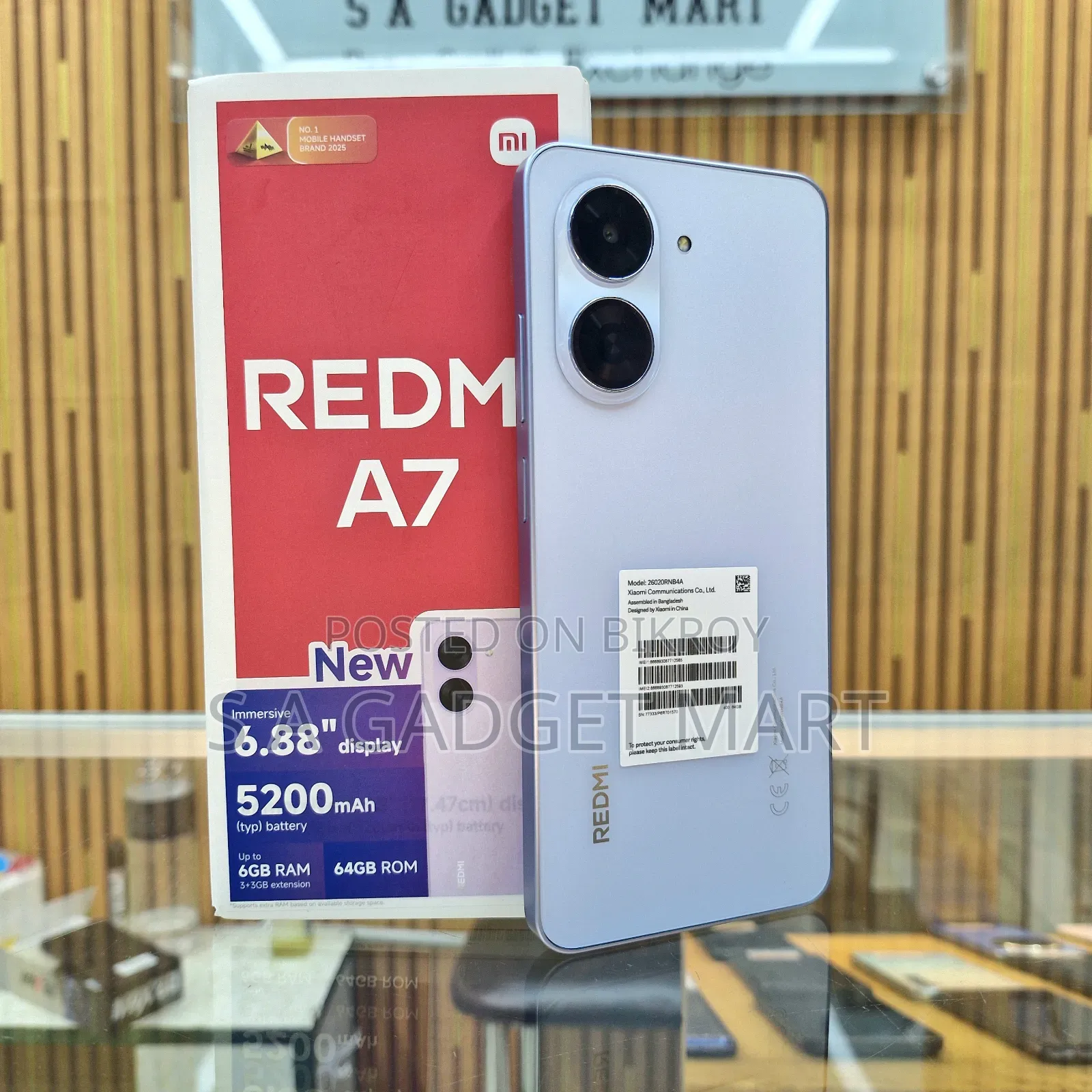 New Xiaomi Redmi A7 64 GB Blue
