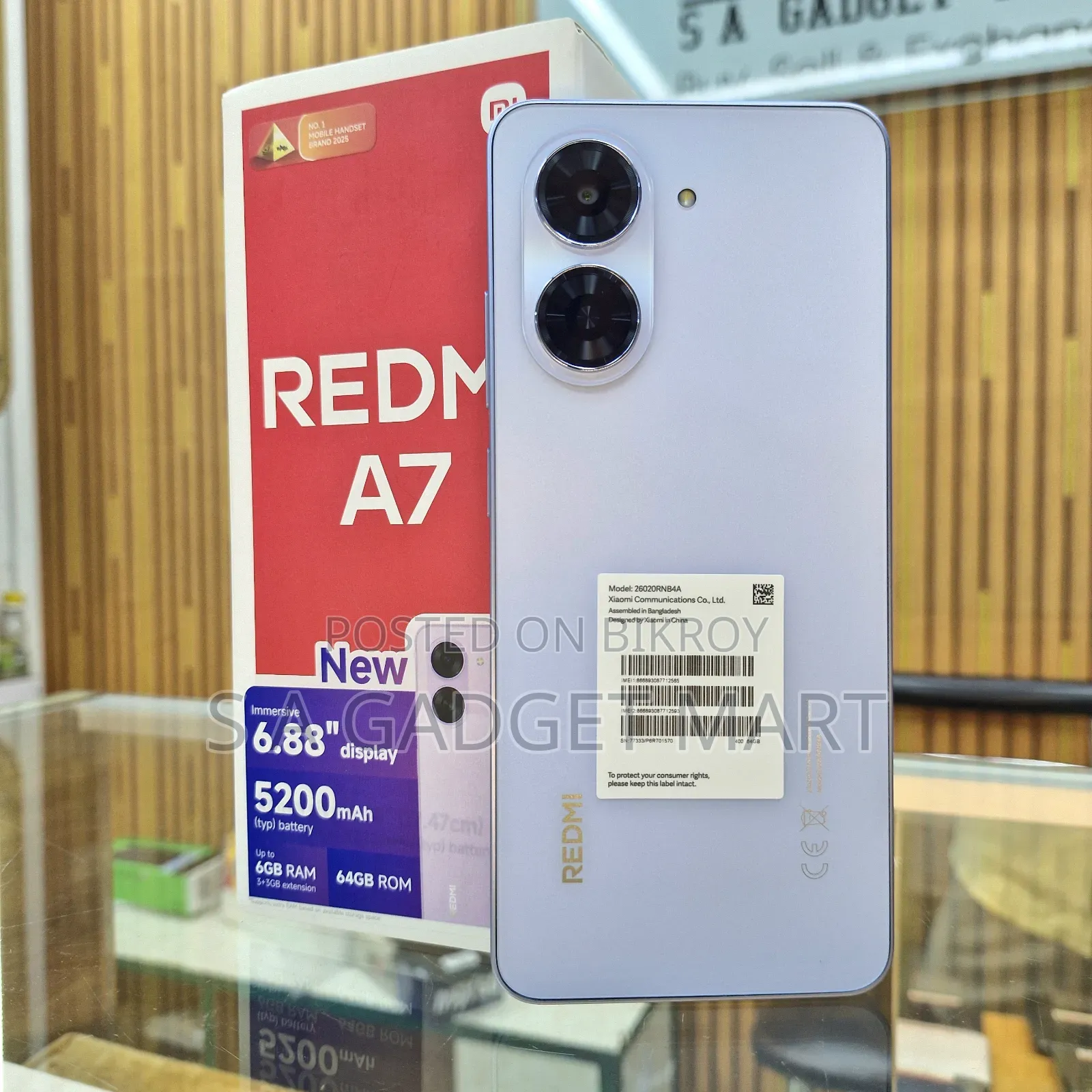 New Xiaomi Redmi A7 64 GB Blue