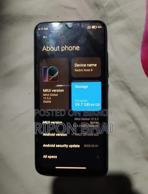 Xiaomi Redmi Note 8 64 GB Black