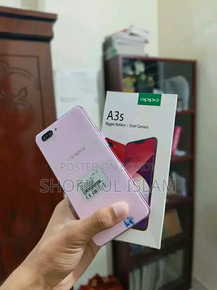 অপ্পো এ৩এস ২৫৬ জিবি গোলাপি