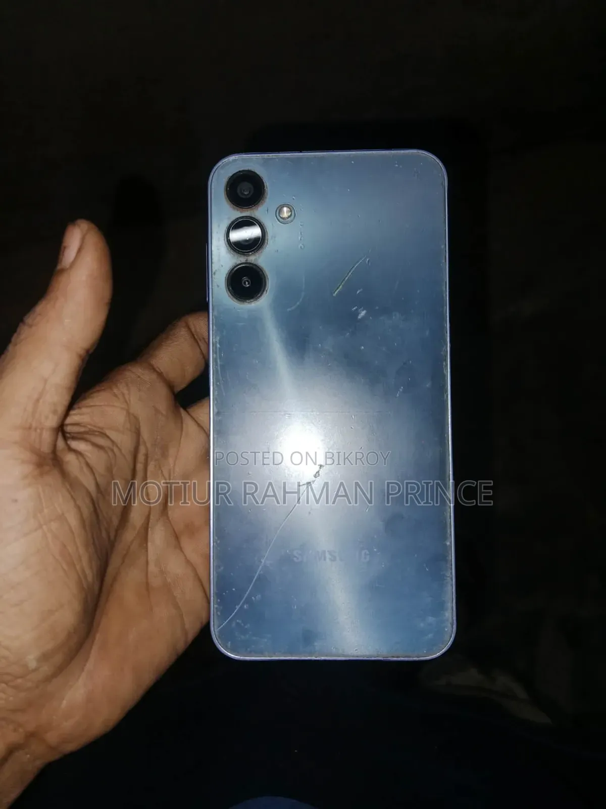 স্যামসাং গ্যালাক্সি এ১৫ ৫জি ১২৮ জিবি ব্লু