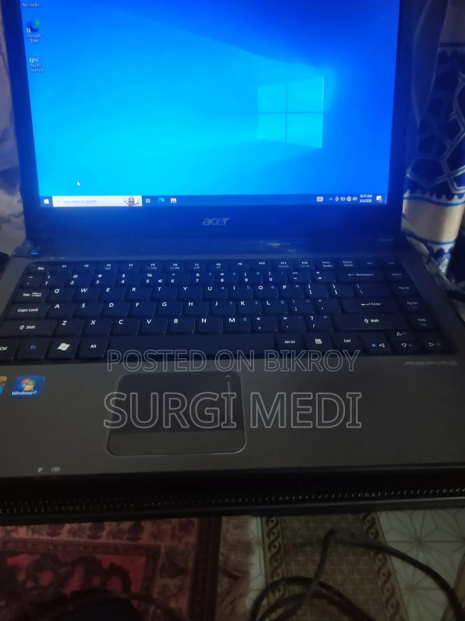 Laptop Acer Aspire 4741 4GB Intel Core I3 HDD 256GB