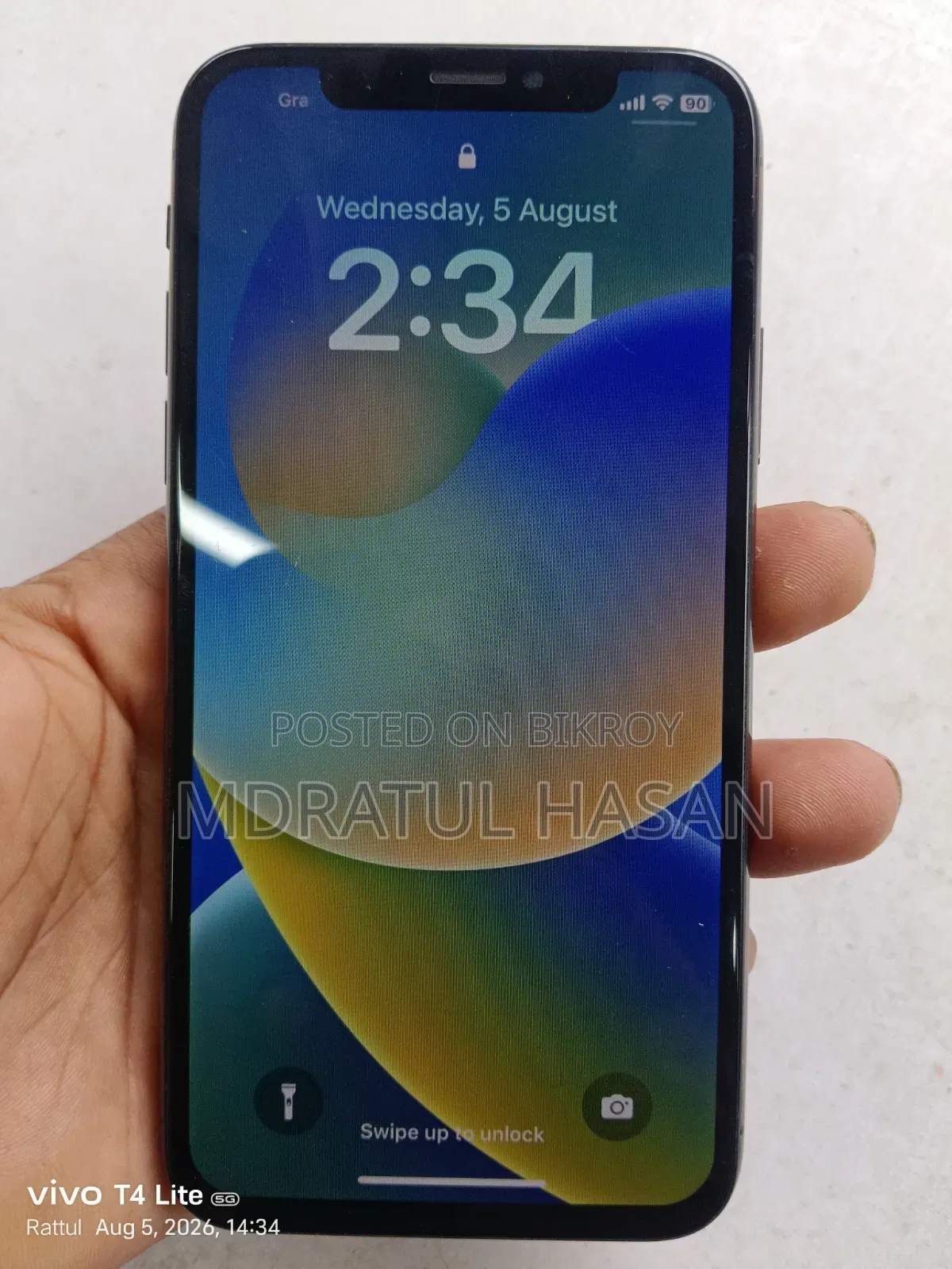 অ্যাপল আইফোন এক্স ৬৪ জিবি ব্ল্যাক