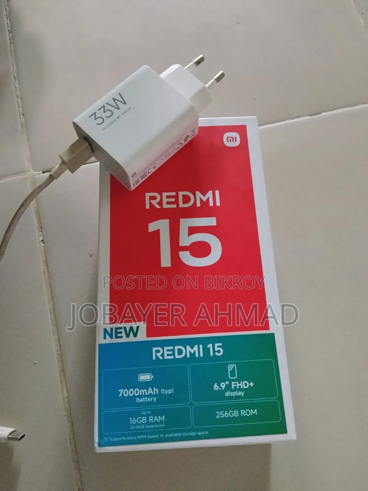 Xiaomi Redmi 15 256 GB Silver