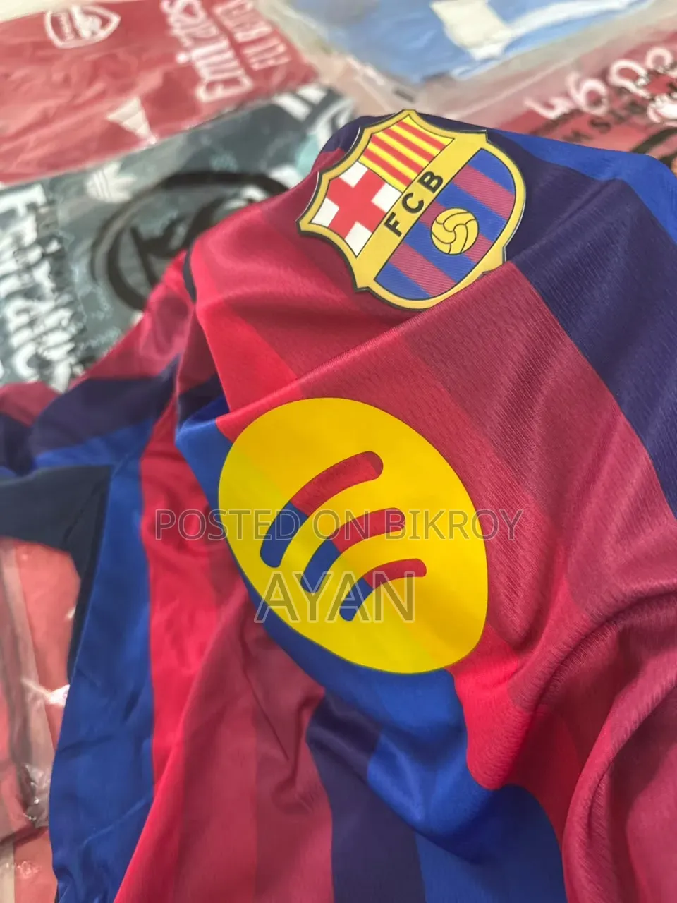 Barcelona Home Player Edition Replica