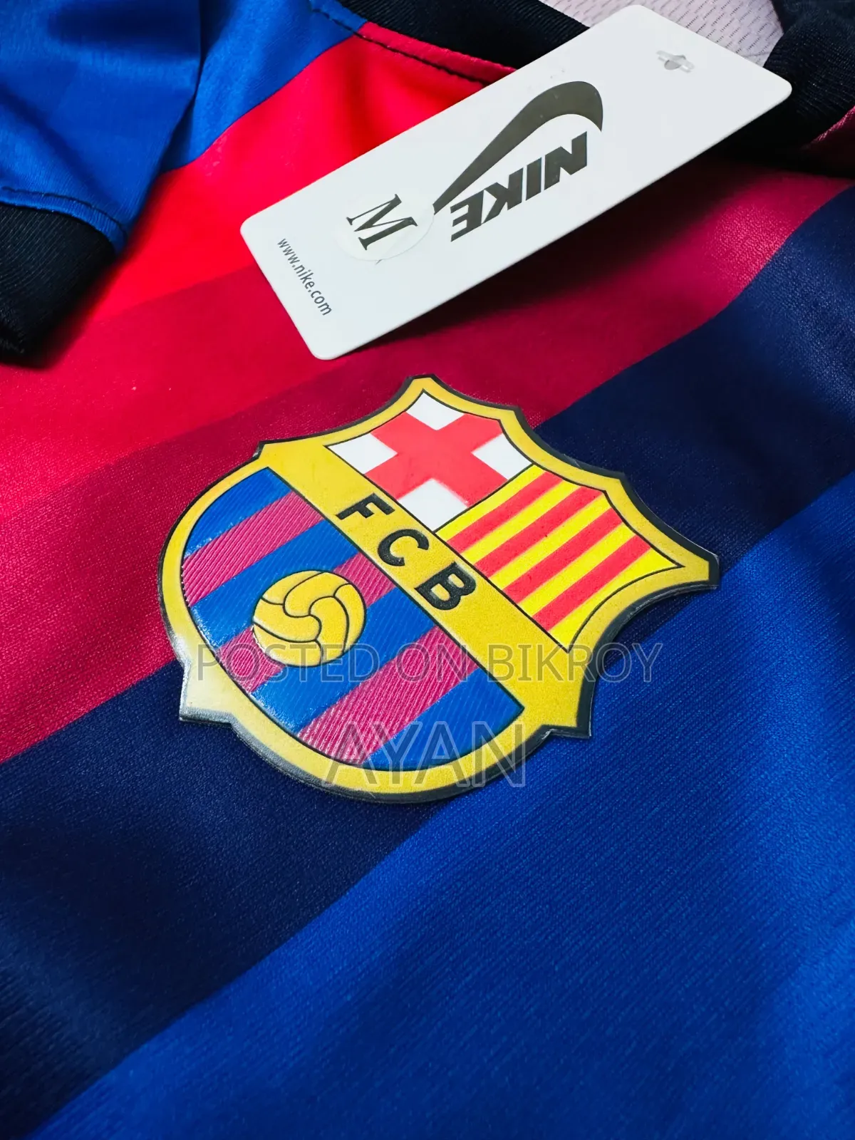 Barcelona Home Player Edition Replica