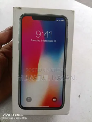 অ্যাপল আইফোন এক্স ৬৪ জিবি ব্ল্যাক