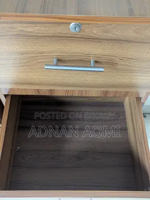 Wooden 4 Drawer Filing Cabinet / Office Storage Cabinet (Used)