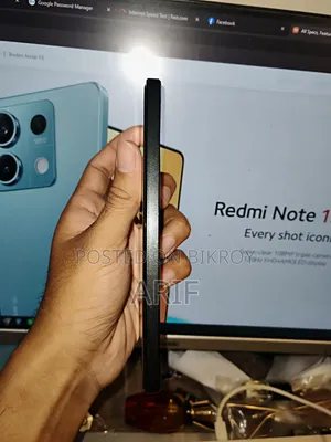 শাওমি রেডমি নোট ১৩ ১২৮ জিবি কালো