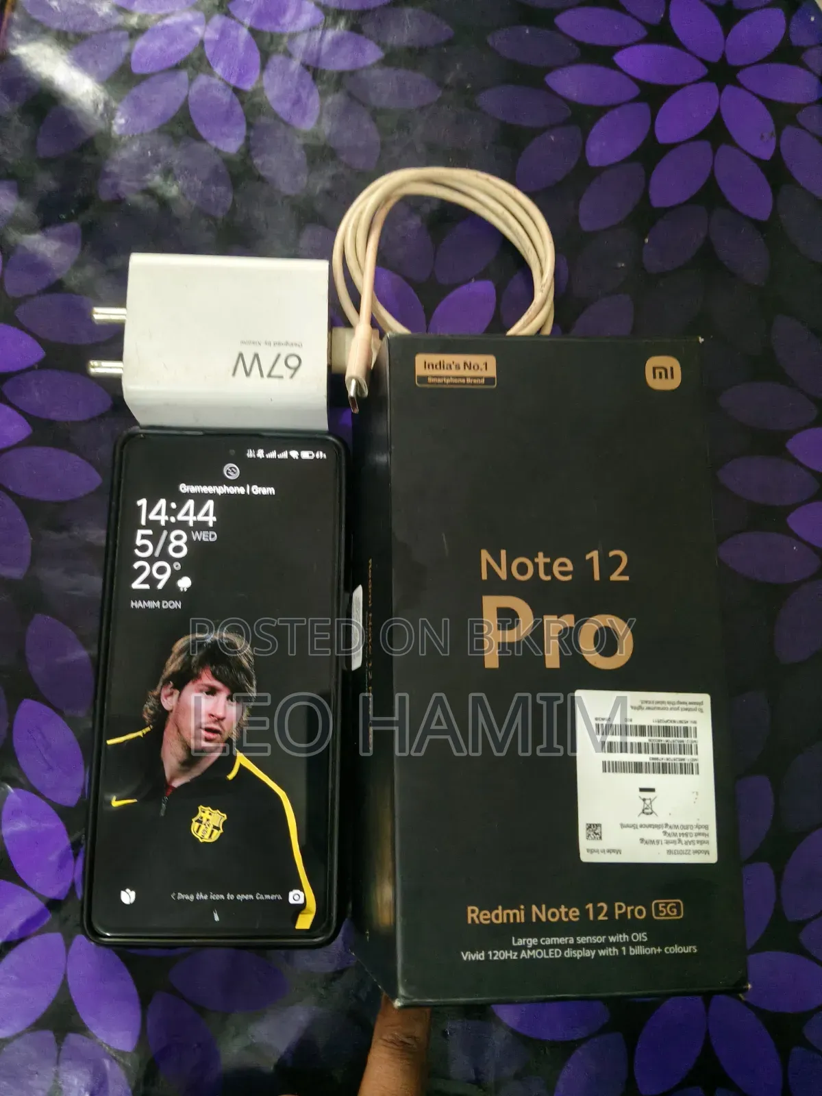 Xiaomi Redmi Note 12 256 GB Purple