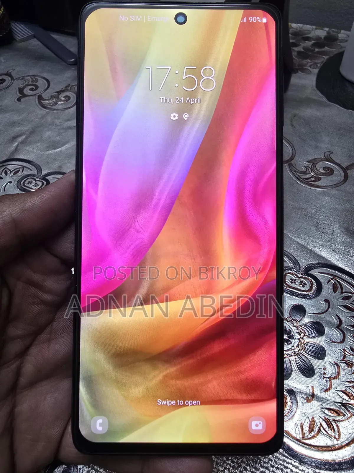 স্যামসাং গ্যালাক্সি এম৫২ ৫জি ১২৮ জিবি গ্রে