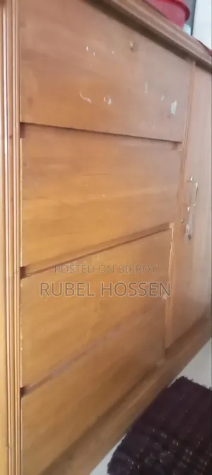 A wooden wardrobe will be sold. Good quality.