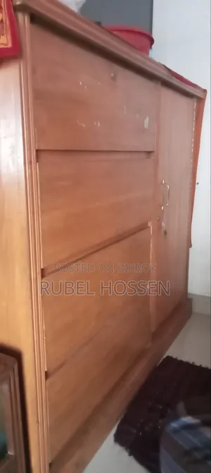 A wooden wardrobe will be sold. Good quality.