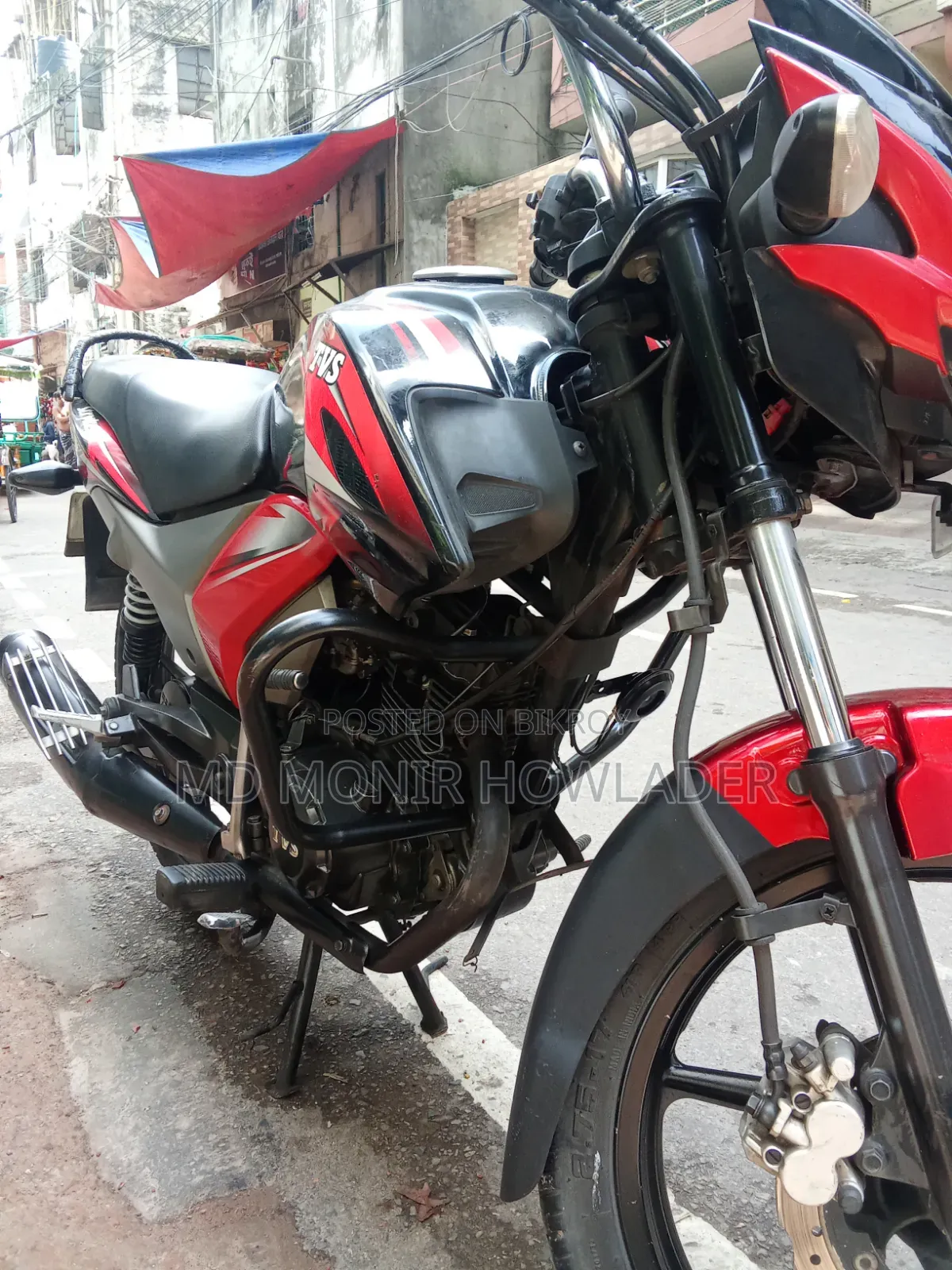 টিভিএস স্ট্রাইকার ১২৫ ২০২০ ব্ল্যাক