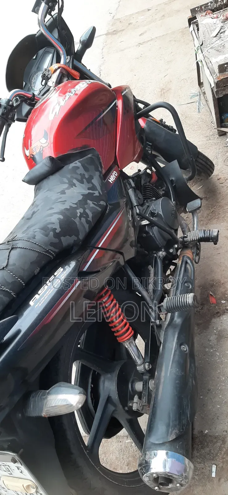 Hero Glamour 2019 Red