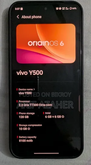 Vivo Y500 128 GB Blue