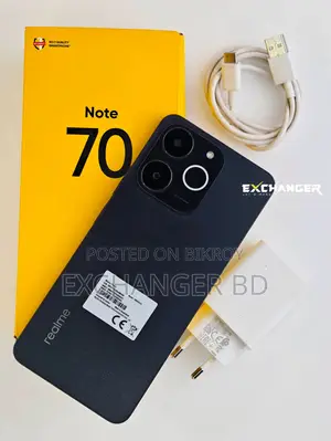 রিয়েলমি নোট ৭০ ৬৪ জিবি কালো