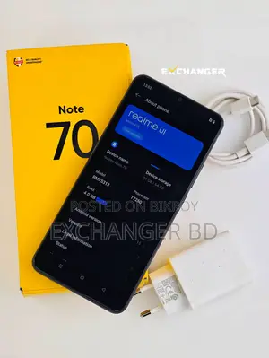 রিয়েলমি নোট ৭০ ৬৪ জিবি কালো