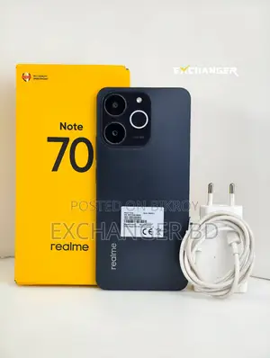 রিয়েলমি নোট ৭০ ৬৪ জিবি কালো