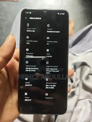 অপ্পো এ১৫এস ২৫৬ জিবি হোয়াইট