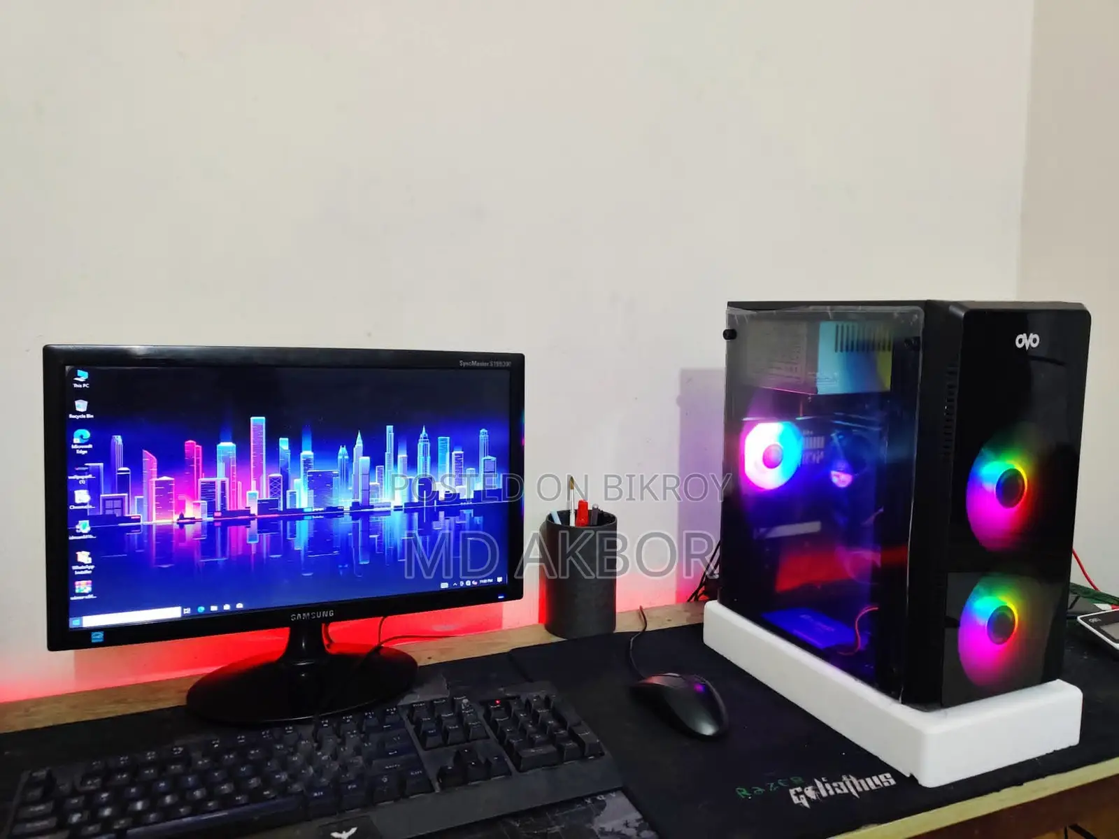 New Desktop Computer 8GB Intel Core I5 SSD 128GB