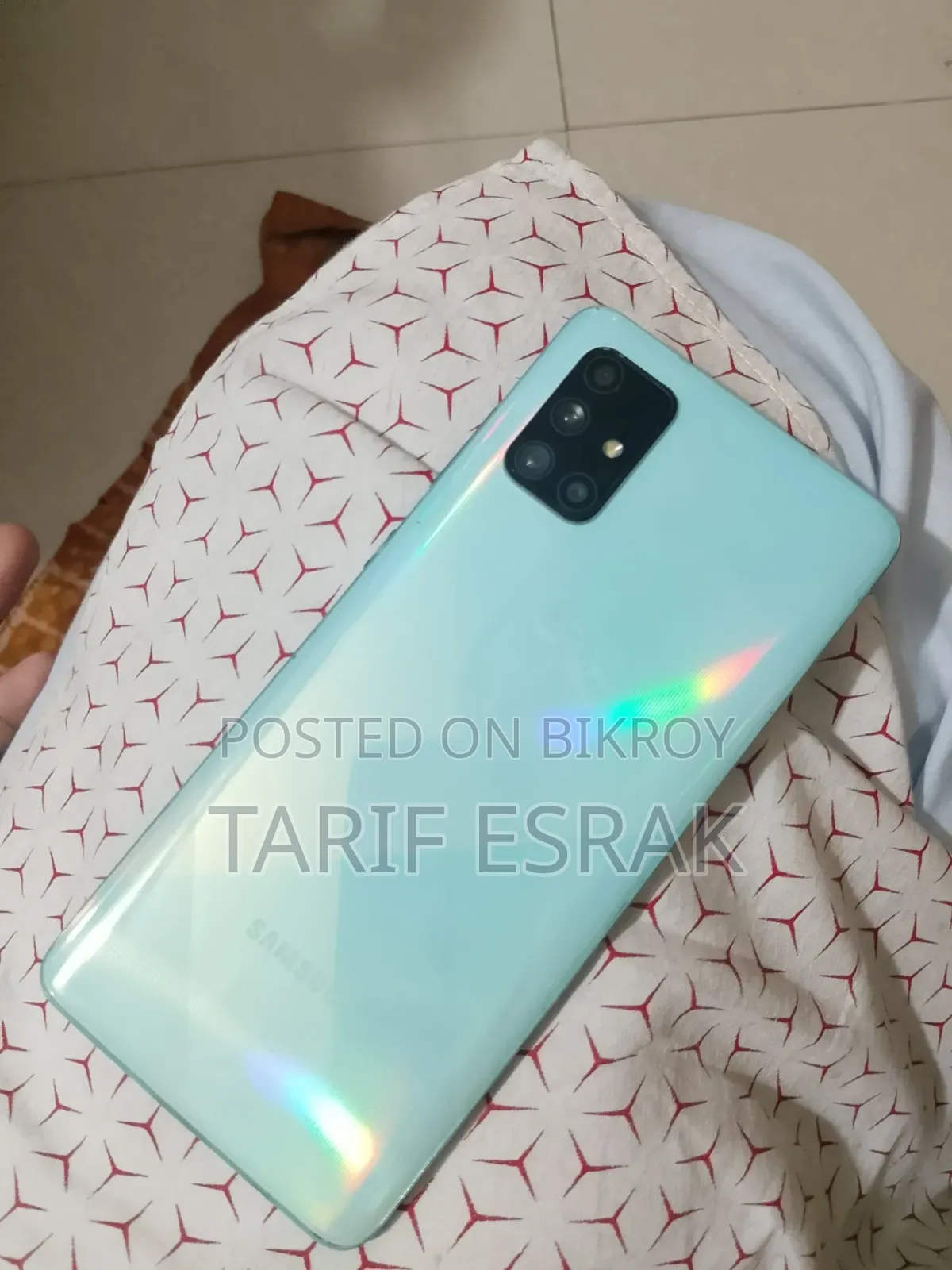 স্যামসাং গ্যালাক্সি এ৭১ ১২৮ জিবি ব্লু