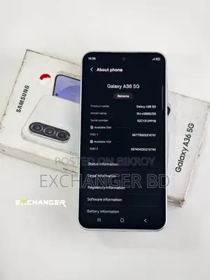স্যামসাং গ্যালাক্সি এ৩৬ ১২৮ জিবি হোয়াইট