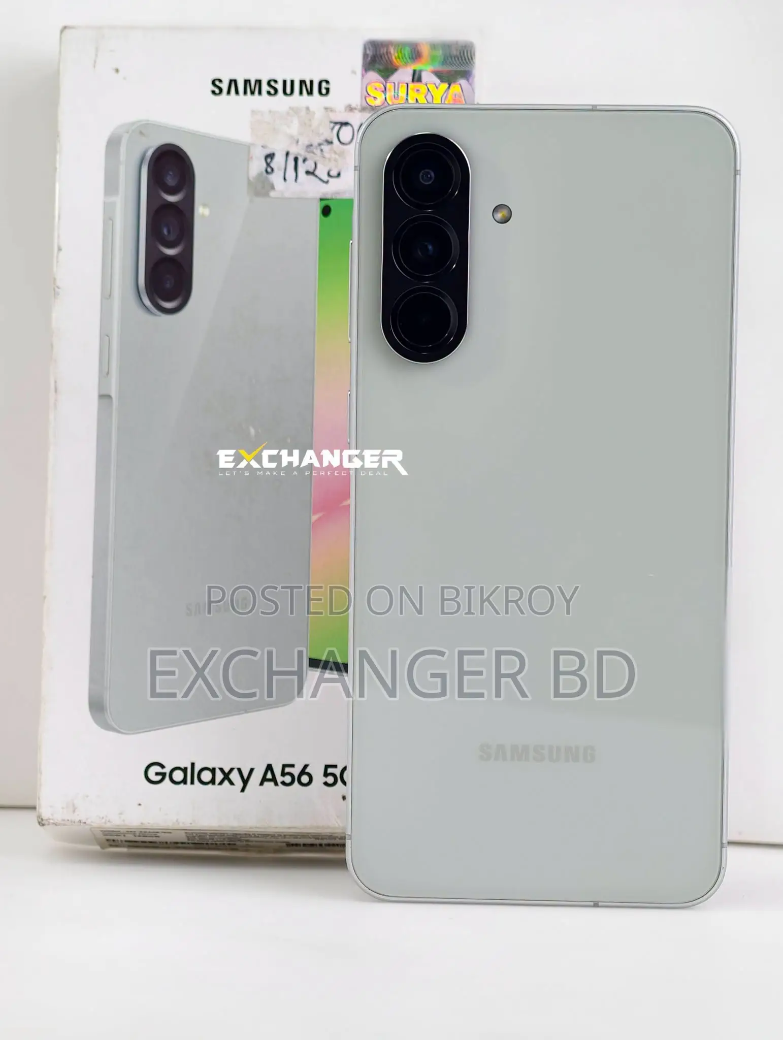 স্যামসাং গ্যালাক্সি এ৫৬ ১২৮ জিবি গ্রে