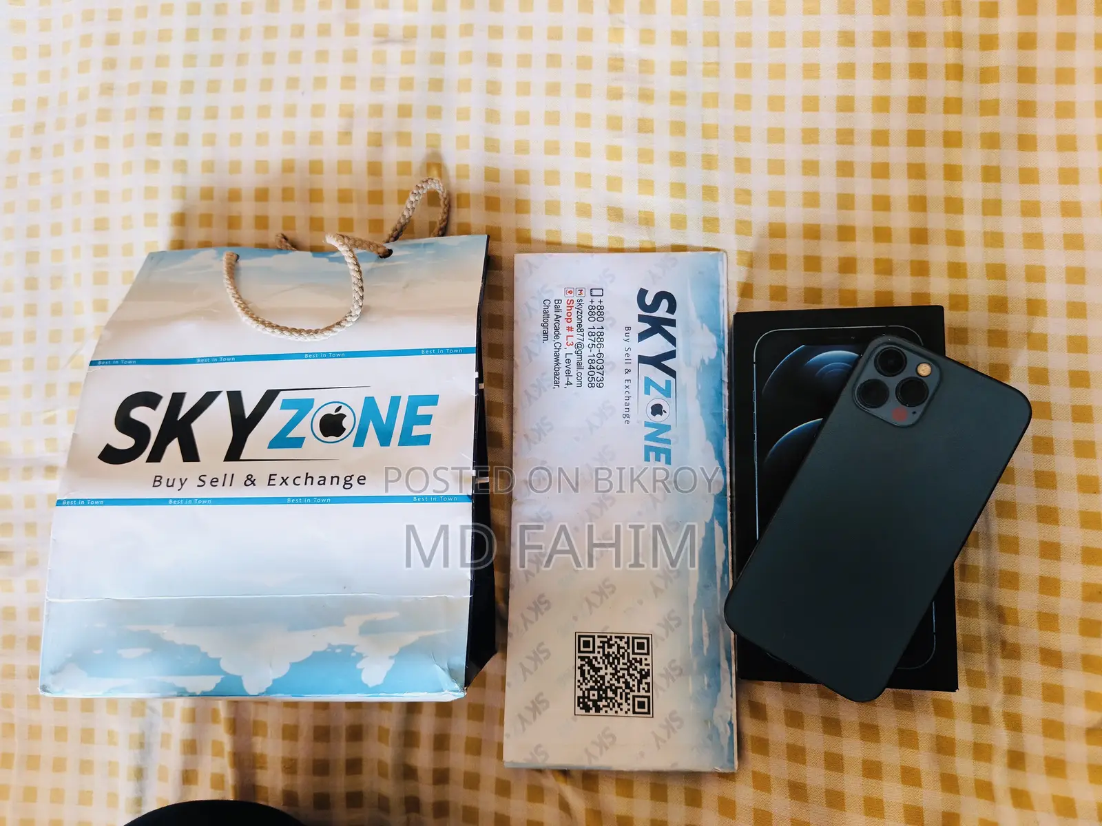 New Apple iPhone 12 Pro 256 GB Blue