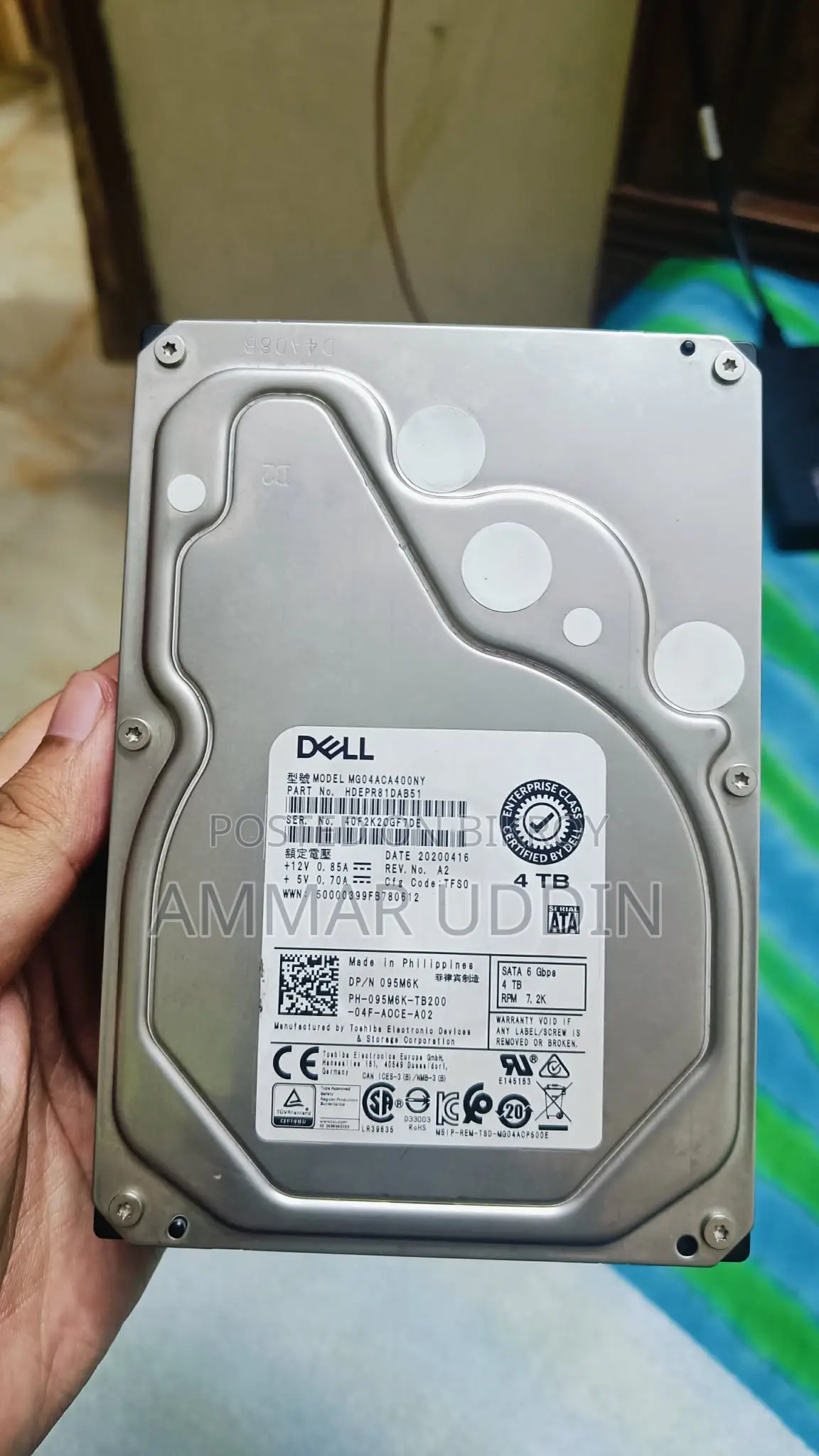 Computer Accessories - 4TB HDD