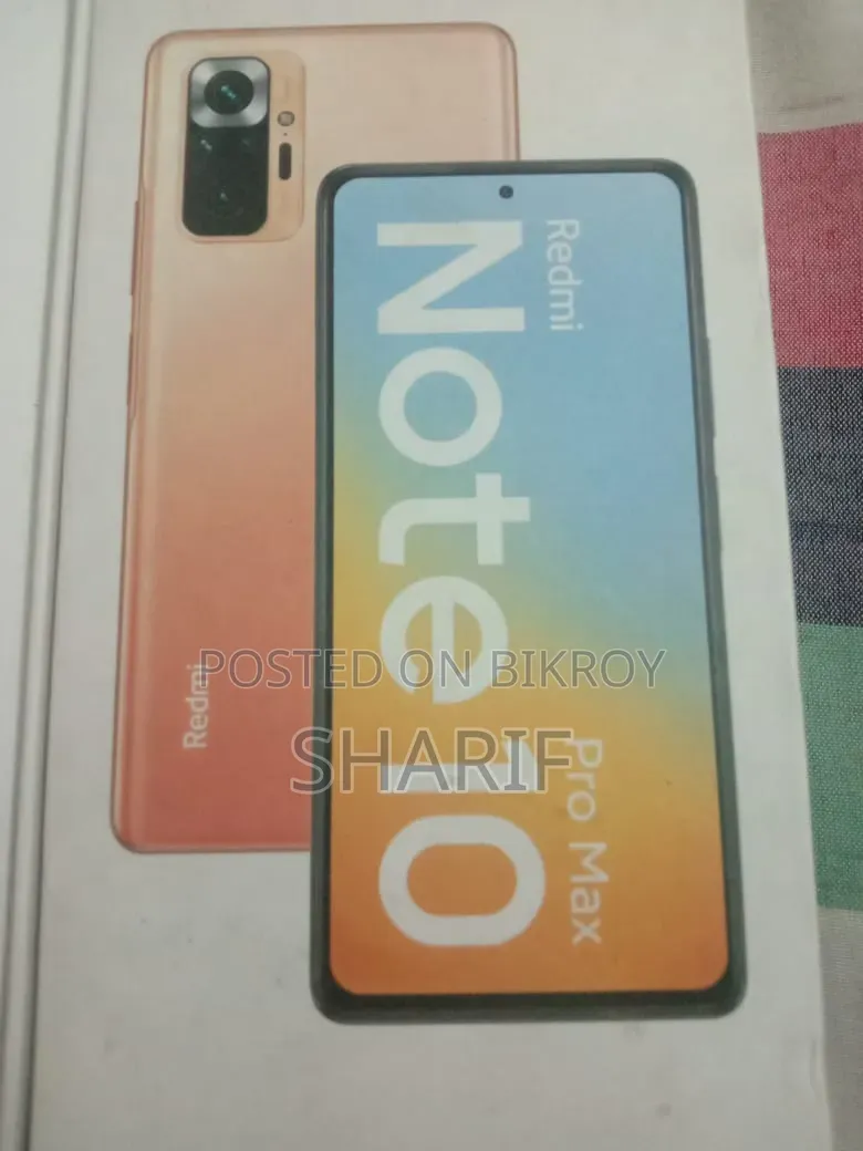 Xiaomi Redmi Note 10 Pro Max 128 GB Red