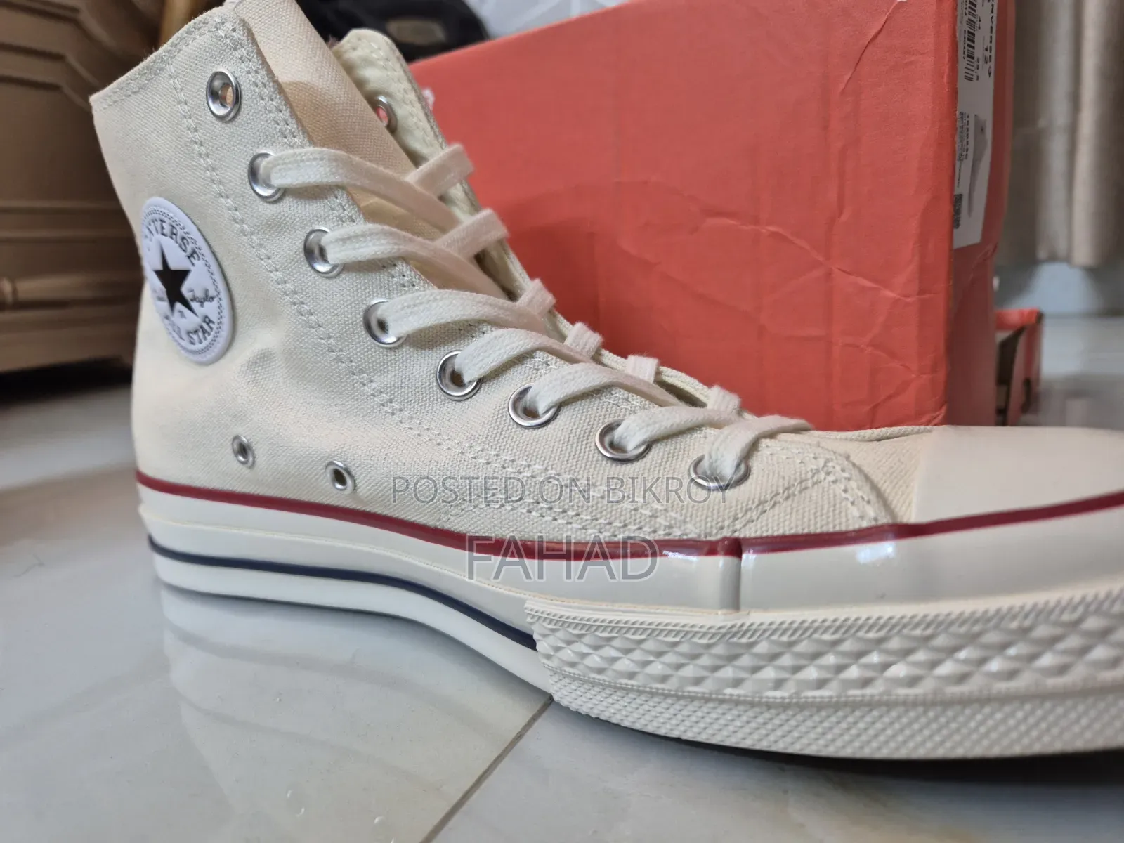 Original New Converse 70, Cream High Top