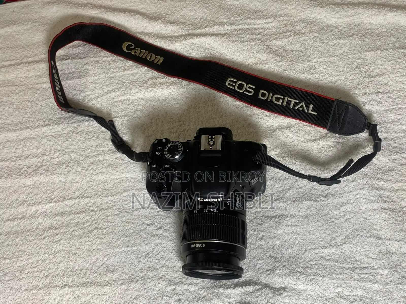 Canon 600D DSLR Complete Kit W/ BIG 55-250mm Telephoto Zoom + 4 Batts