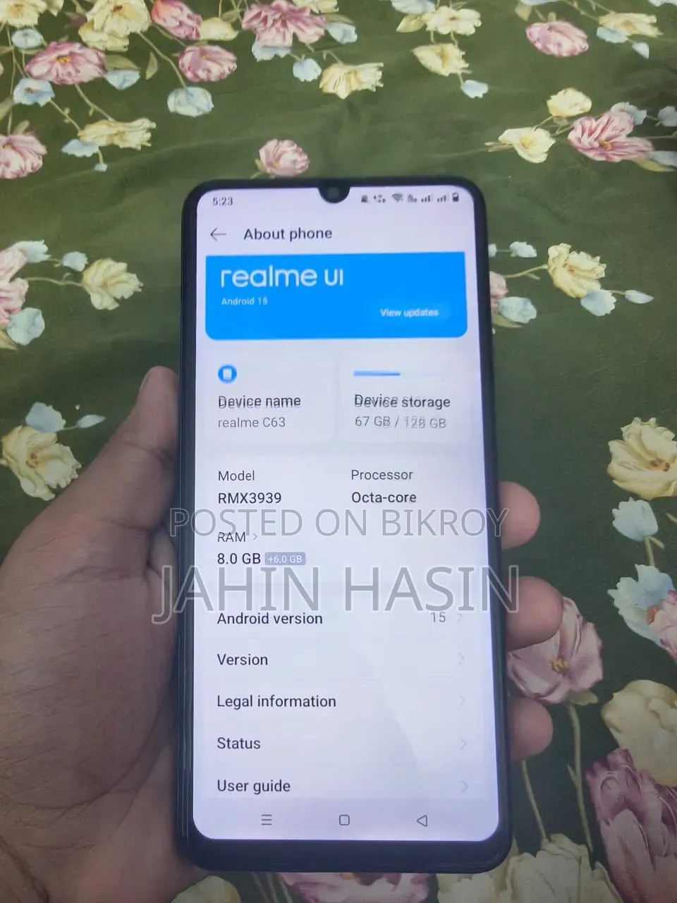 Realme C67 128 GB Blue