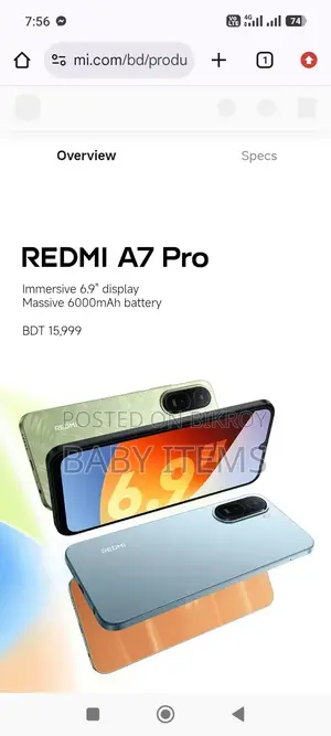 Xiaomi Redmi A7 Pro 64 GB