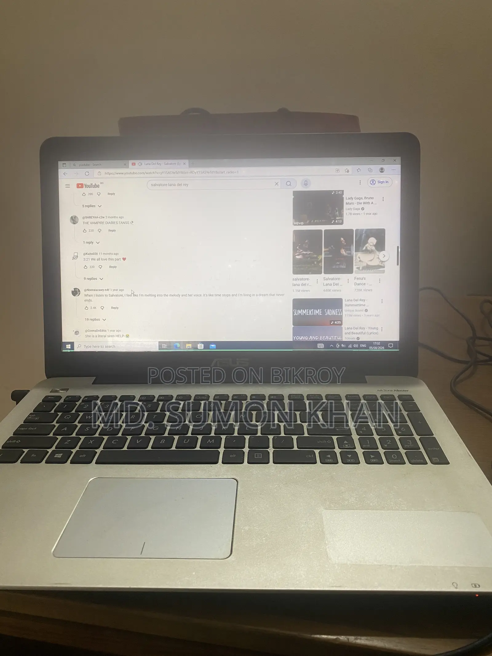 Laptop Asus K555LD 4GB Intel Core i5 SSD 1TB