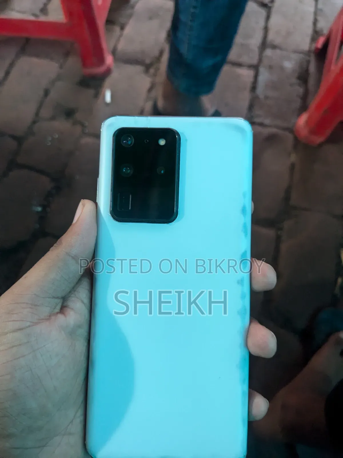 স্যামসাং গ্যালাক্সি এস২০ আল্ট্রা ৫জি ১২৮ জিবি হোয়াইট