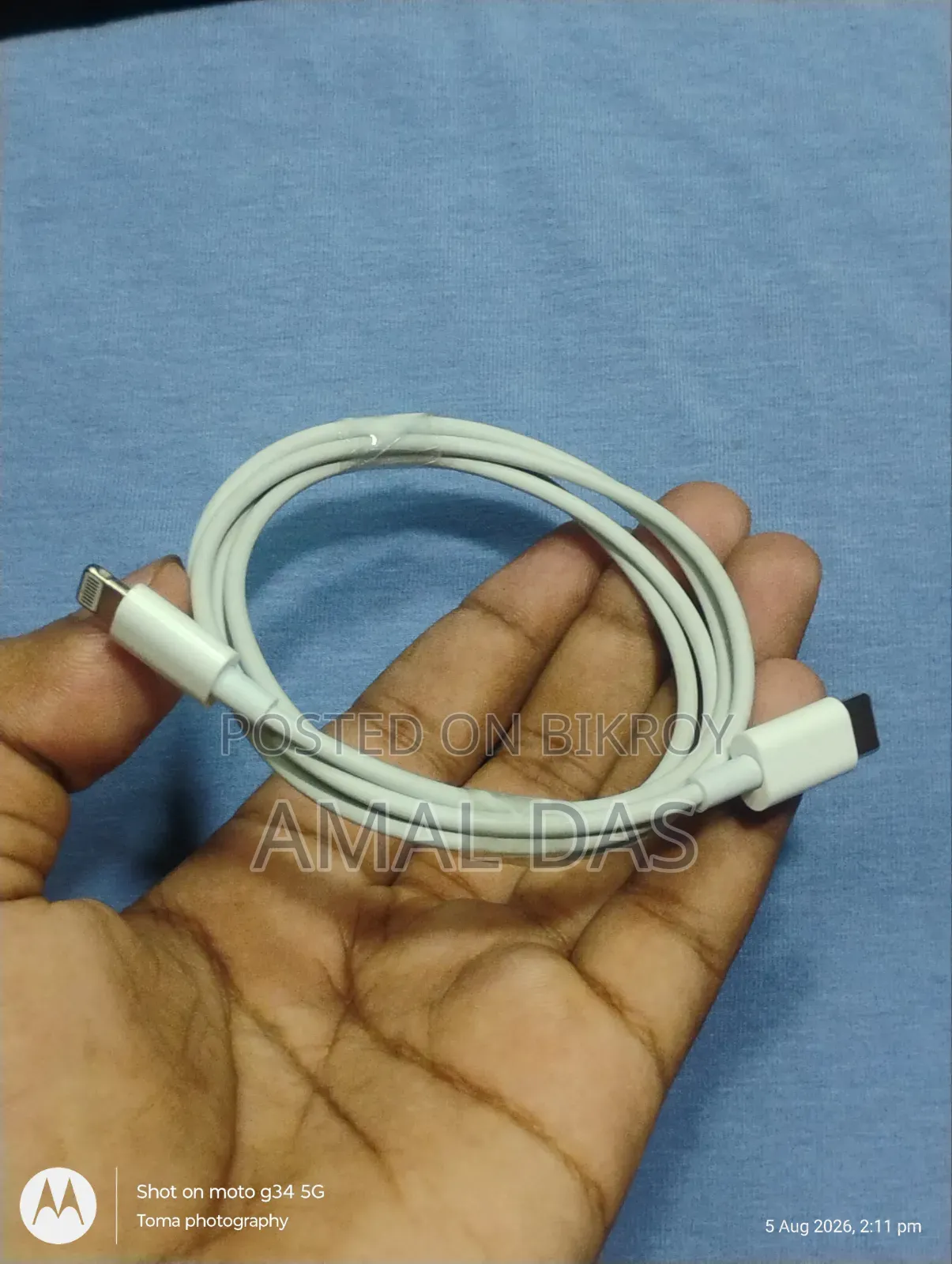 Apple USB-C to Lightning Cable