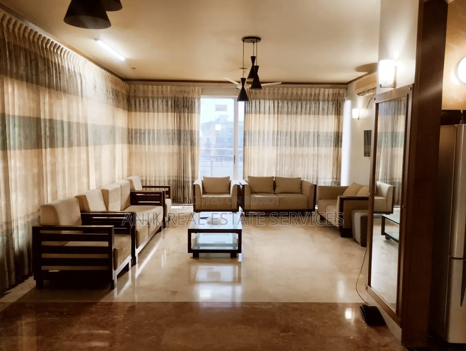 Furnished 3-Bedroom Apartment in Anik Real Estate, Banani for Rent