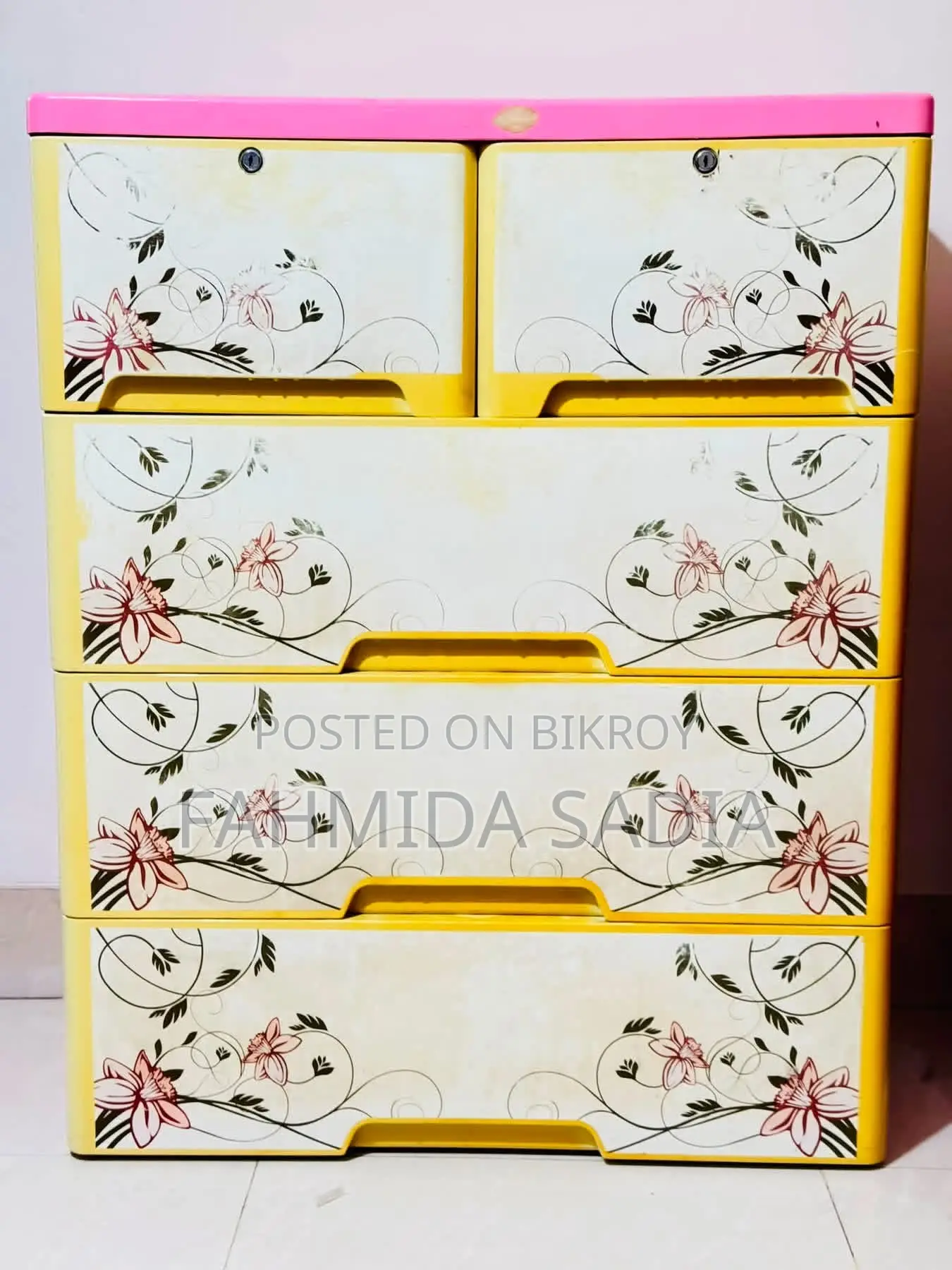 RFL 5 Drawer Plastic Wardrobe for Sale